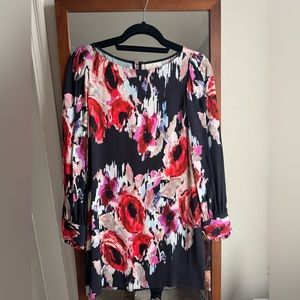Kate Spade Navy Floral Shift Dress.
